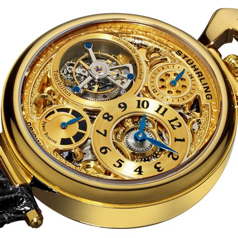 manual winding tourbillon watch